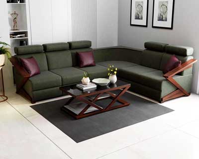 Z Mode L Shape Sofa